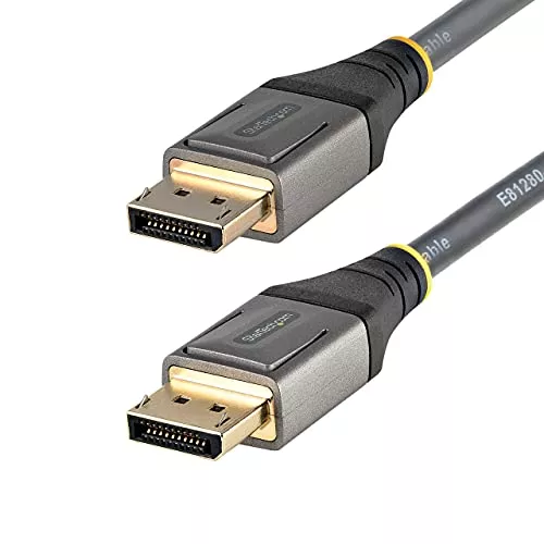 16ft [5m] VESA Certified DisplayPort 1.4 Cable, 8K 60Hz HDR10, UHD 4K 120Hz Video, DP to DP Monitor Cord, DP 1.4 Cable, M/M