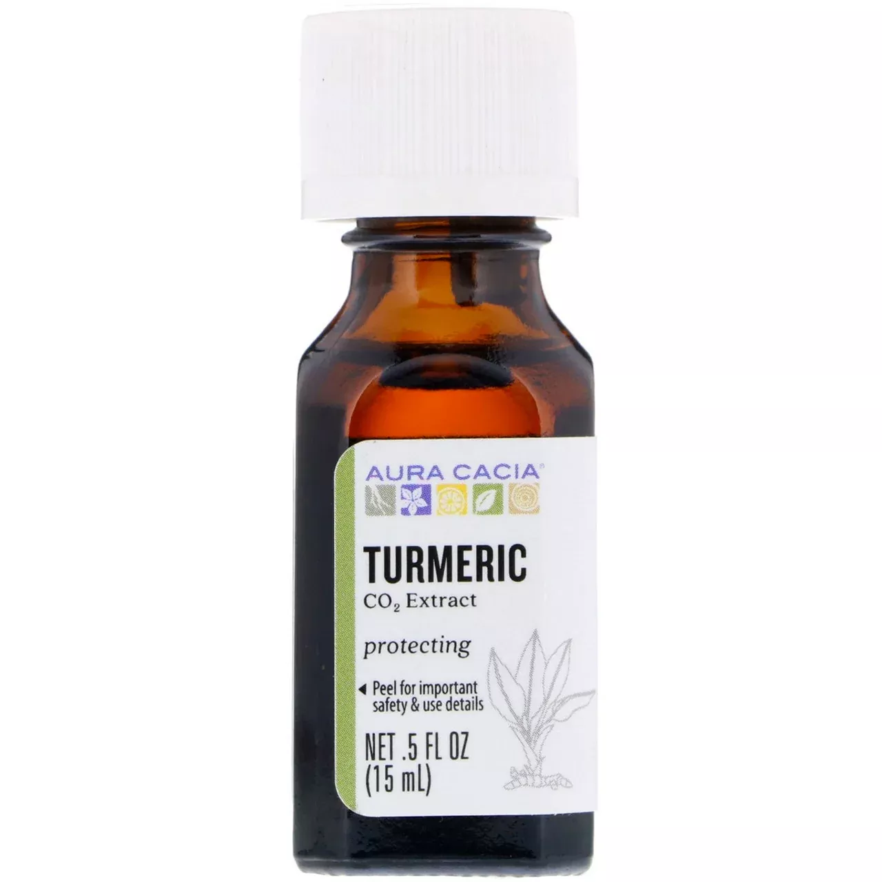 Ac Turmeric Extract- Case Of1 X 0.5 Oz- Aura Cacia
