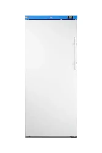 ACCUCOLD URM19WLHD 18 cu.ft. Upright Manual Defrost Refrigerator, External Temperature, High/low-temperature Alarm, Lock, NSF-7 Commercial Standards, ETL-listed, For Laboratory and Clinic (LHD)