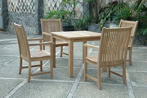 Anderson Teak Bahama Chicago 5-Pieces Bistro Set