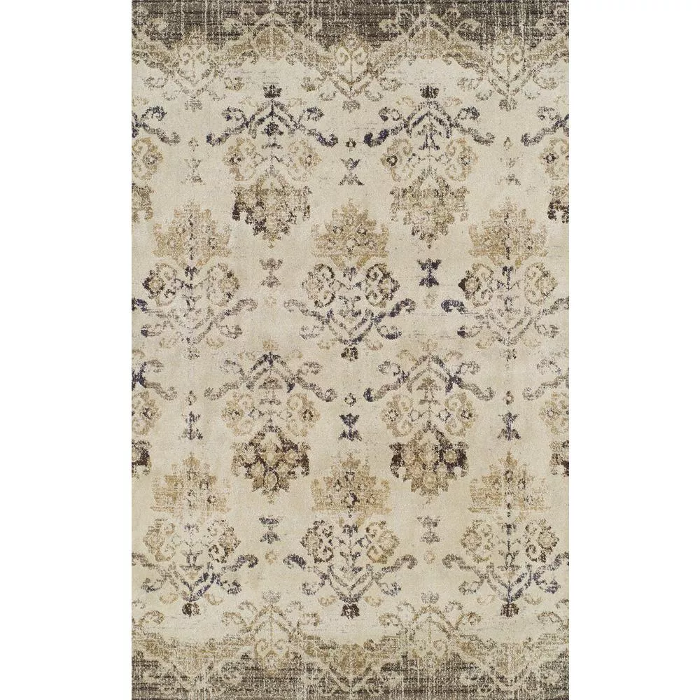 Antigua AN11 Chocolate 3'3'' x 5'3'' Rug - Dalyn Rugs