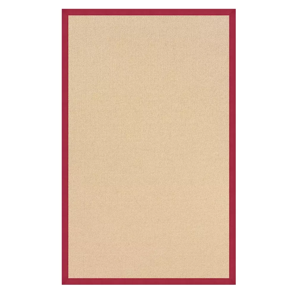Athena Natural & Red 8x11, Rug - Linon