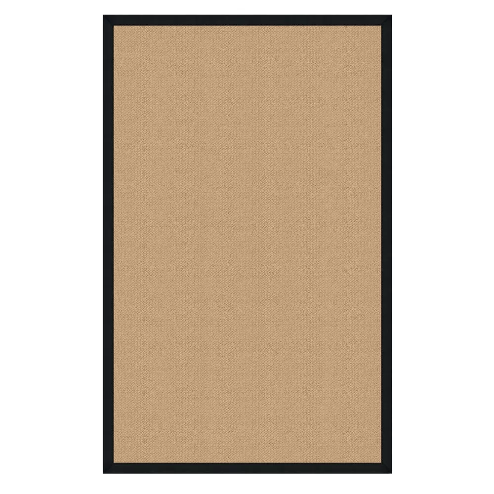 Athena Sisal & Black 2.6x8, Rug - Linon
