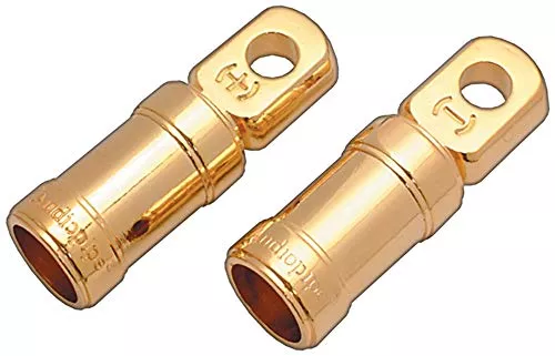 Audiopipe BTC10 2 Pk Ring Terminals Audiopipe Screw Type 0ga.x3/8