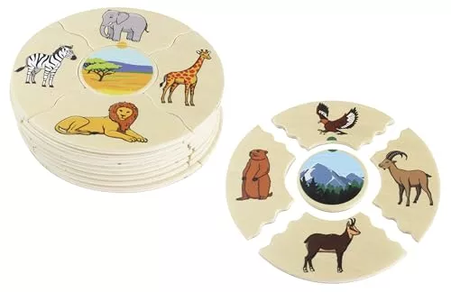 Beleduc Nawito Animal Species Puzzles