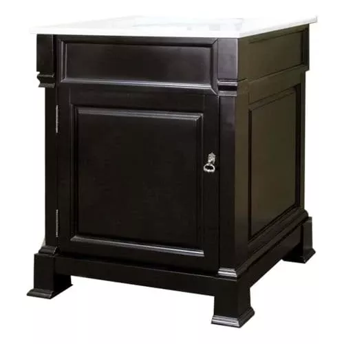 Bellaterra Home 205030-ES 30-Inch Single Sink Vanity, Wood, Espresso