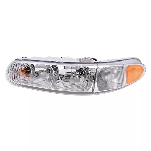 Brock Headlight for 1997-2005 Century w/o Corner for 1997-2004 Regal 19244638 Right GM2503183