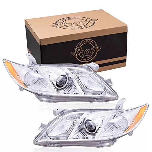 Brock Headlight for 2007-2009 Camry Hybrid Japan Built 8113033662 Set TO2502174