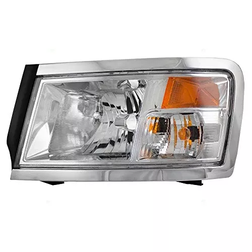 Brock Headlight for 2008-2011 Dakota w/Chrome Bezel 55112244AF Right CH2519128
