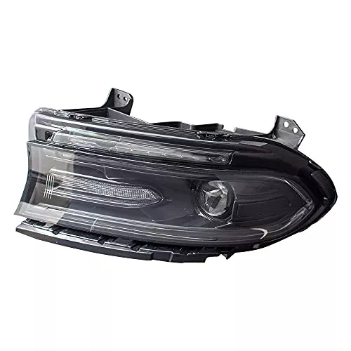 Brock Headlight for 2015-2018 Charger HID w/o HID Kit w/o Logo 68214398AI Right CH2503271