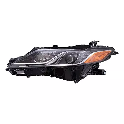Brock Headlight for 2019-2022 Camry LED Chrome Bezel NA Built L/LE/SE w/o LED Signal 8115006C41 Left TO2502277
