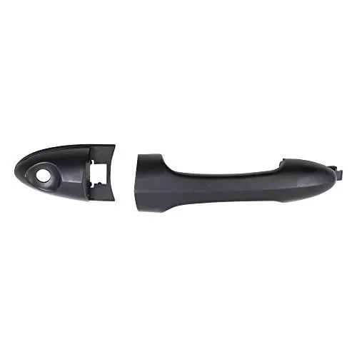 Brock Replacement Front Outside Exterior Door Handle w/Keyhole Compatible with 2000-2007 Focus 2001-2006 Tribute
