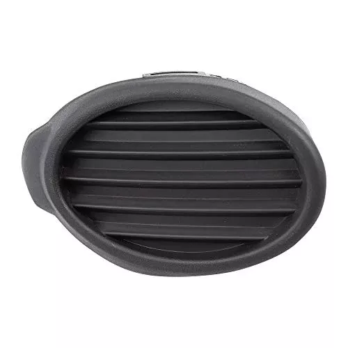 Brock Replacement Passengers Front Bumper Fog Light Lamp Lens Hole Cover Grille Insert Compatible with 12-14 Focus w/out Fog Lamps