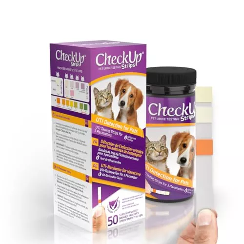 CheckUp P-Pole - Dog Urine Collection Pack - Telescopic Pole, Cups, Pipettes & Vials - A New Innovative, Do It Yourself Approach to Collect Your Dogs Urine at Home and Have it Ready for Testing