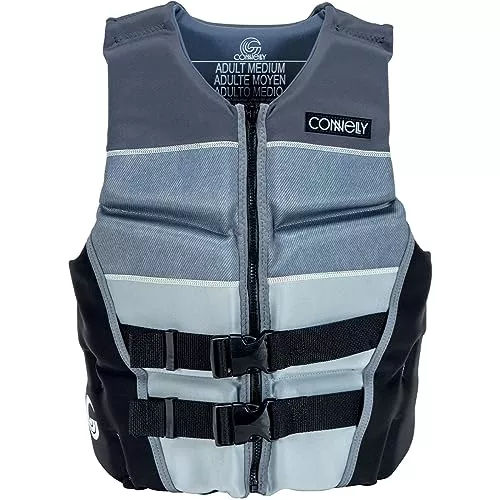Connelly Men's Classic Neoprene Vest - Light Gray, X-Large