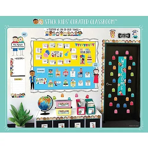 CTP Stick Kids Curated Classroom Décor Mega Pack (Creative Teaching Press 10914)