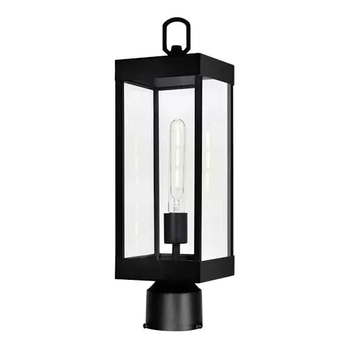 CWI Lighting Windsor 1 Light Black Metal Outdoor Lantern Head