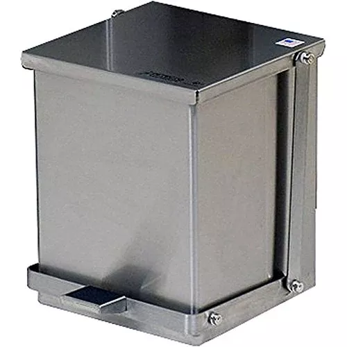 Detecto C-16 Step-On Trash Can 16 qt (4 gal)