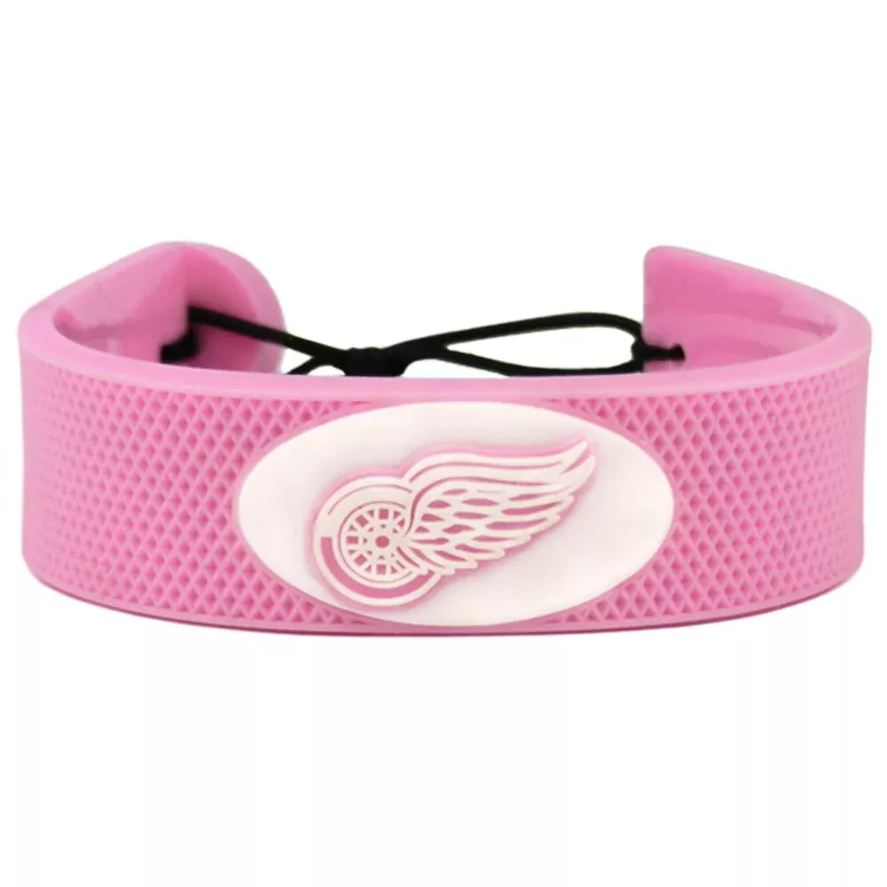 Detroit Red Wings Bracelet Pink Hockey CO - Gamewear