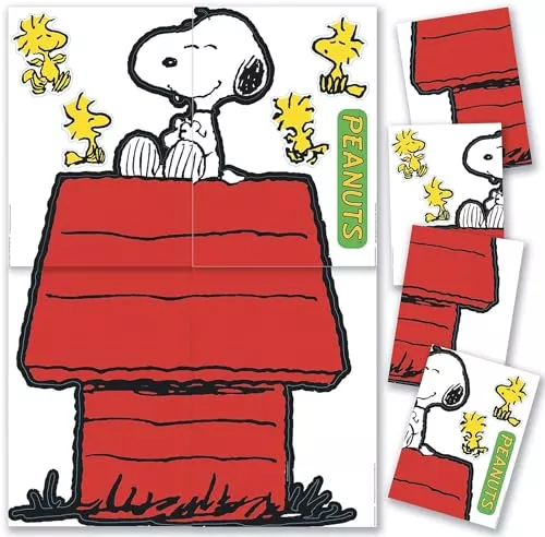 Eureka EU-847611 Giant Character Snoopy & Dog House BB Set