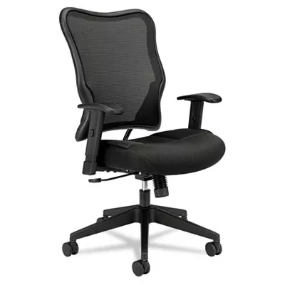 FineFabrics VL702 High-Back Swivel-Tilt Work ChairBlack Mesh