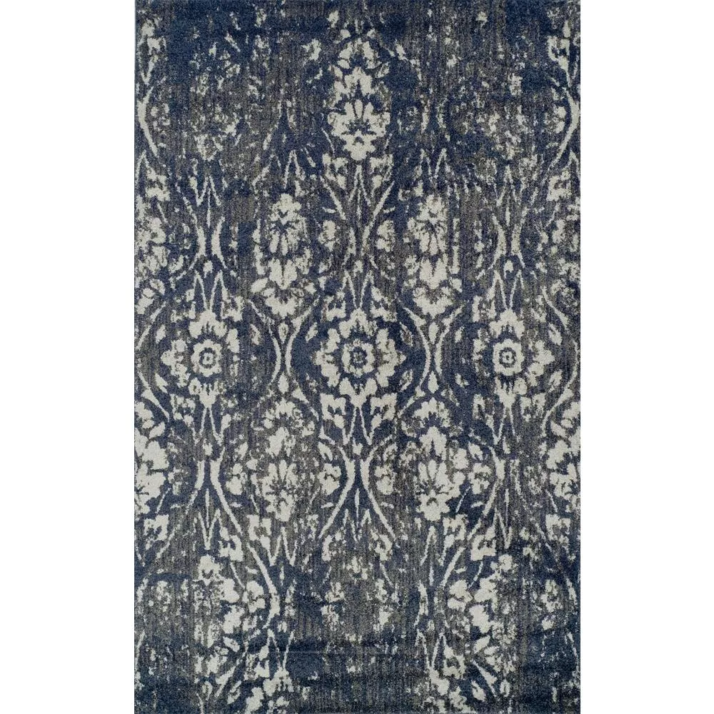 Gala GA3 Navy 4'11'' x 7' Rug - Dalyn Rugs