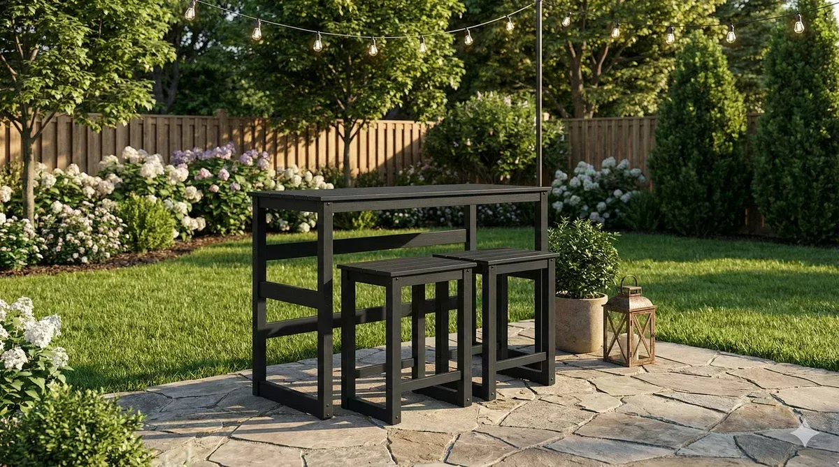 HDPE Cottage Bar Set (3pc)
