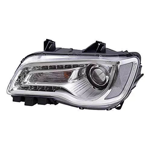 Headlight for 2015-2017 300 w/Chrome Bezel 68196277AD Left CH2502268