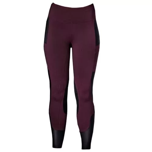 Horseware Ladies Riding Tights (X-Large, Fig)