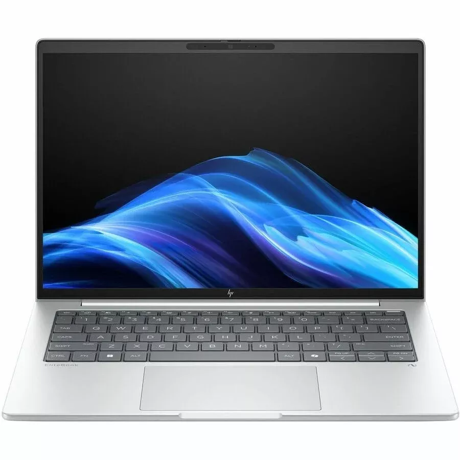 HP EliteBook 8 G1i 14" Touchscreen Notebook - WUXGA - 60 Hz - Intel Core Ultra 7 268V - vPro Technology - 32 GB - 1 TB SSD - English Keyboard - Glacier Silver Aluminum - Intel Chip - 1920 x 1200 - Win