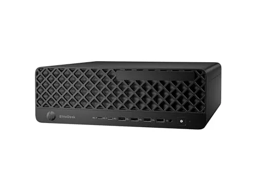 HP EliteDesk 8 G1i Desktop Computer - Intel Core Ultra 7 265 - vPro Technology - 16 GB - 512 GB SSD - Small Form Factor - Jack Black - Smart Buy - Intel Q870 Chip - Windows 11 Pro