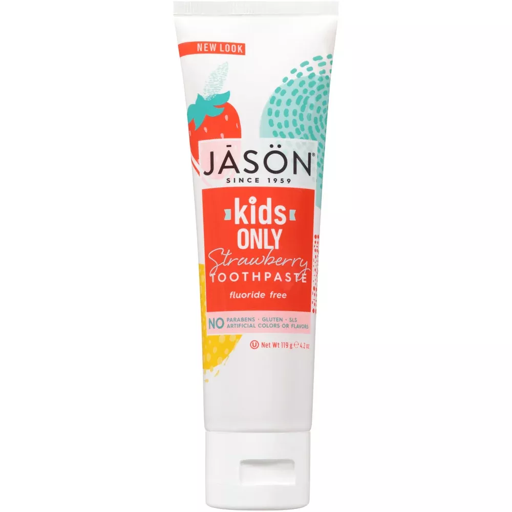 Jason's Strawberry Kids Only Toothpaste- 4.2 Oz - Jason Natural Products
