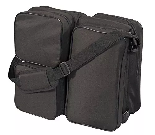 KidCo DiaperPod Diaper Bag + Resting Station, Black