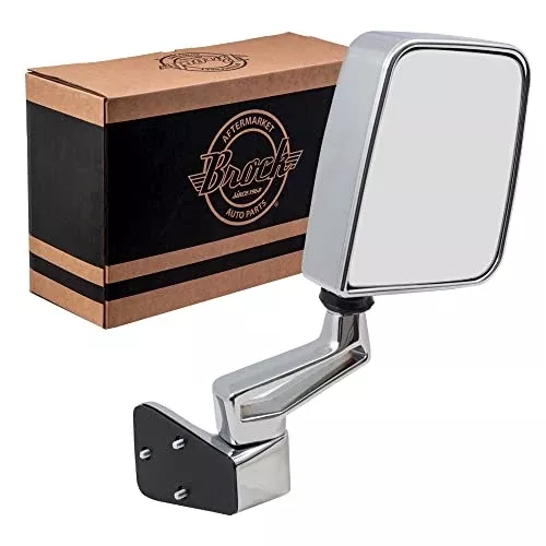 Manual Mirror for 1987-2002 Wrangler Door Hinge Mounted Performance Upgrade Right CH1321189