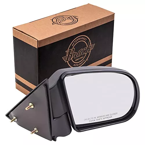 Manual Mirror for 1999-2006 Silverado 1500 Extendable Performance Upgrade Manual Fold for 2001-2006 Silverado 1500 HD for 2000-2006 Tahoe for 2000-2006 Suburban 2500 for 1999-2004 Sierra 2500 Left