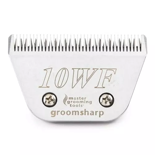 Master Grooming Tools GroomSharp Steel Wide Blade 10WF