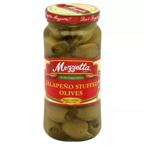 Mezzetta MEZZETTA OLIVE STFD JALPNO-10 OZ -Pack of 6