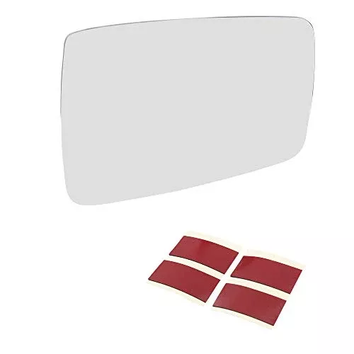 Mirror Glass for 2018 ProMaster 2500 w/o Towing Package Heated for 2019-2024 1500 Classic for 2009-2010 Ram 1500 for 2010 Ram 2500 68050299AA Left CH1323624