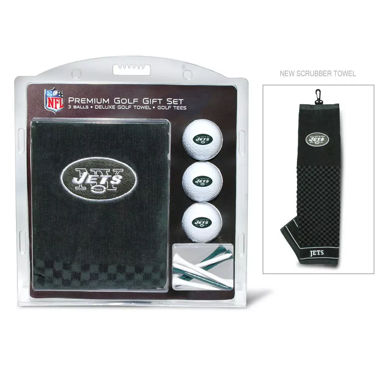 New York Jets Golf Gift Set with Embroidered Towel - Special Order - Team Golf