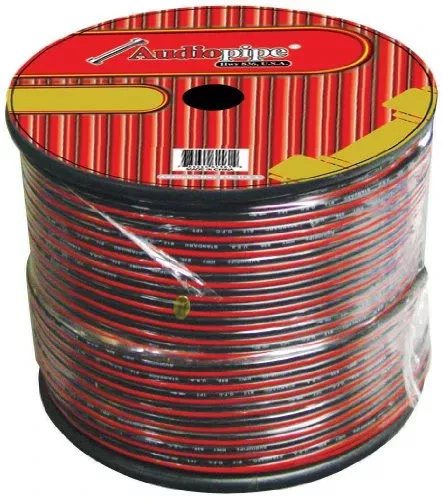 Nippon CABLE16BLACK 16 Gauge speaker wire 1000ftColor: Red and Black