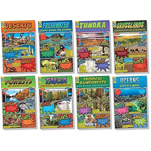 North Star Teacher Resource Biomes Bulletin Board Set