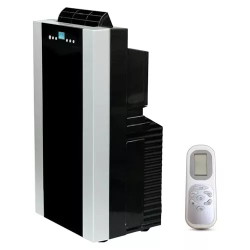 Oakestry 14,000 BTU Dual Hose Portable Air Conditioner with Heater, 4-in-1 Cooling, Heating, Dehumidifier & Fan, Remote Control, Fast Cooling AC Unit for Rooms up to 550 sq ft, Quiet Operation