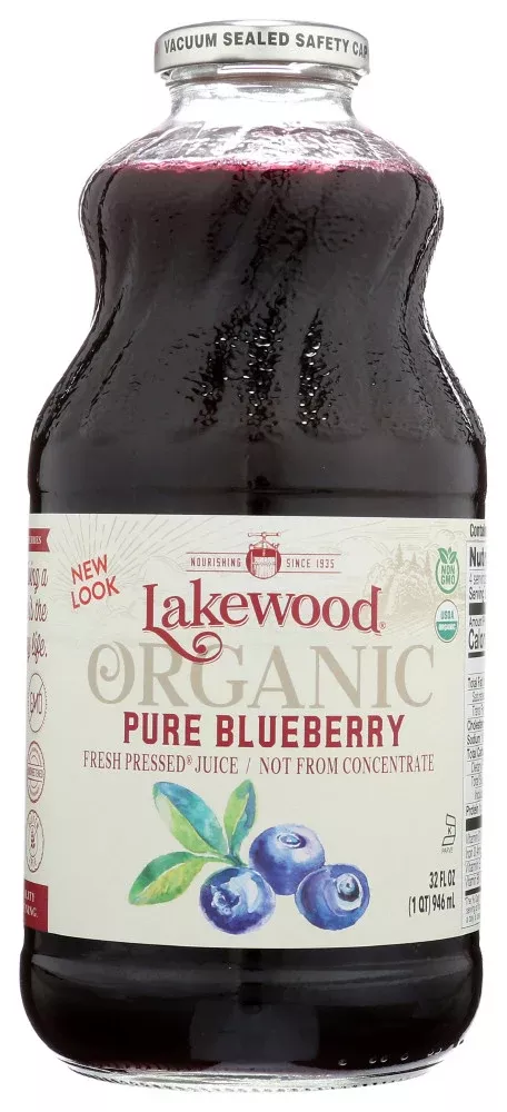 Og2 Lake Blueberry Jce- Case Of6 X 32 Oz- Lakewood