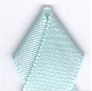 Papilion R074300090313100Y .38 in. Single-Face Satin Ribbon 100 Yards - Crystalline