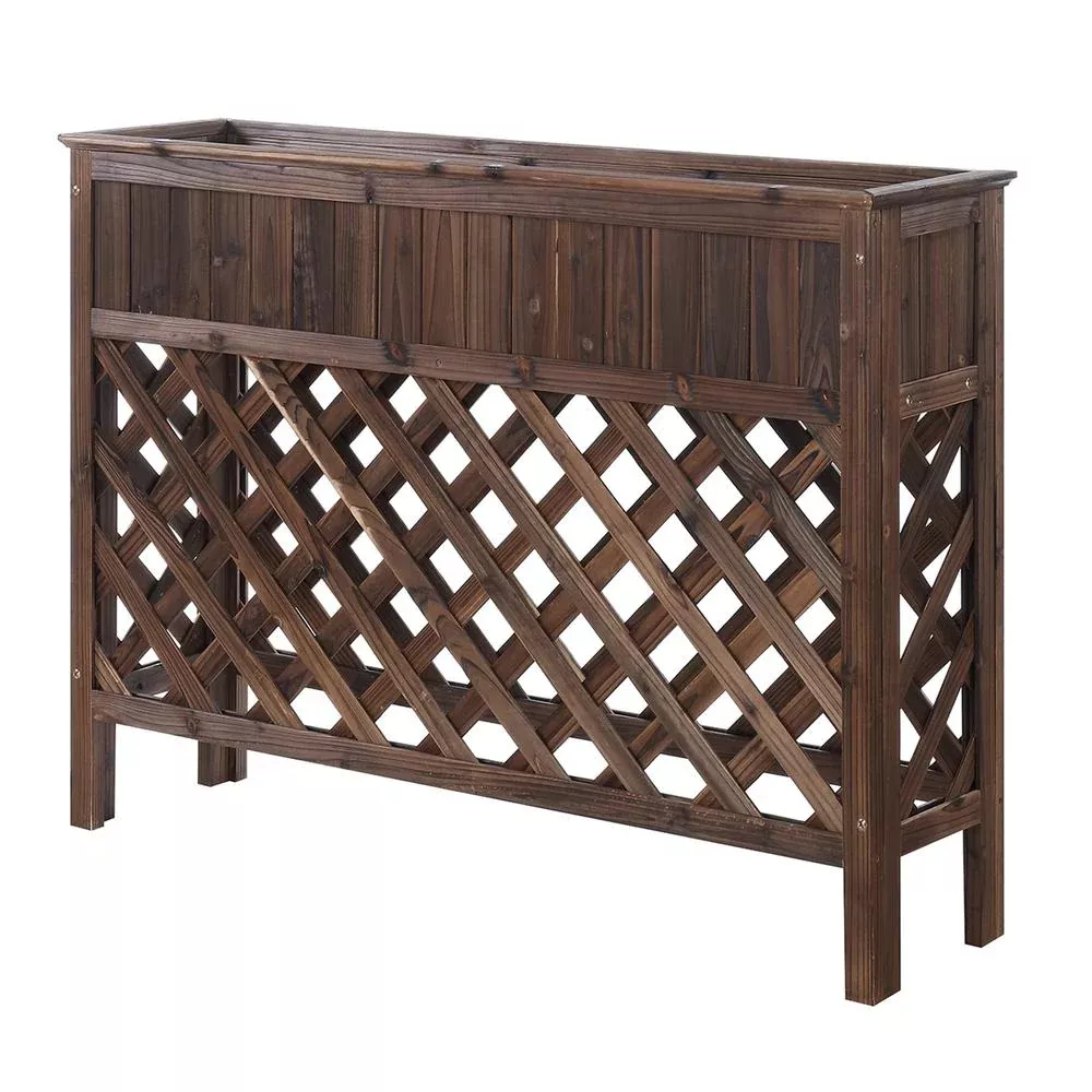 Planters & Potts Large Raised Patio Planter - Convience Concept, Inc.