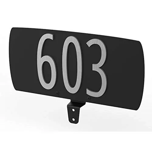 Postbox Address Plate by Spira Mailbox