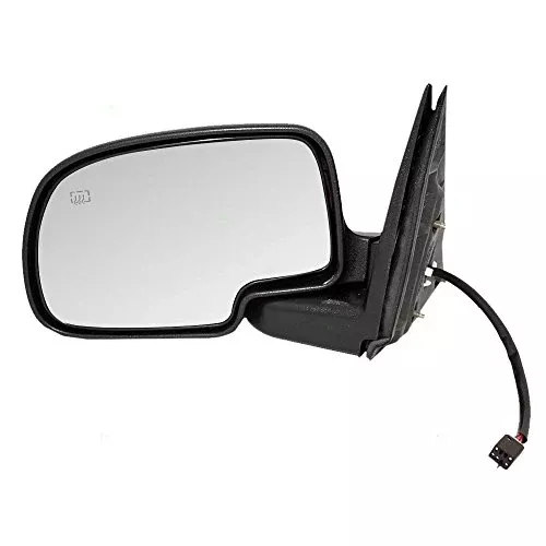 Power Mirror for 1999-2002 Silverado 1500 Textured Black Base-Paint To Match Black Cover OEM Manual Fold for 2001-2002 Silverado 1500 HD for 2000-2002 Tahoe for 2000-2002 Suburban 2500 Right