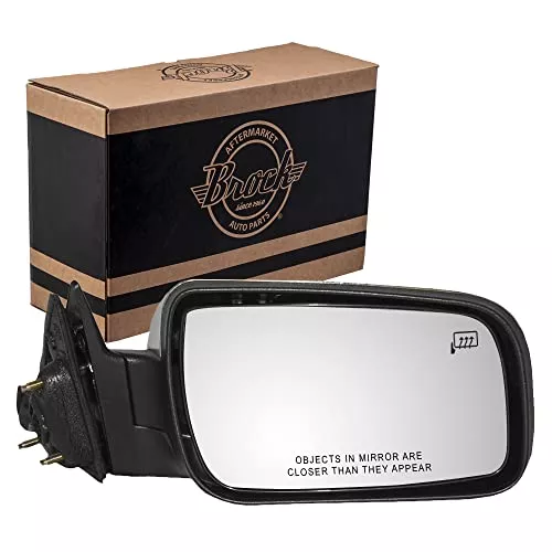 Power Mirror for 2008-2009 Taurus Satin Chrome Puddle Lamp Heated for 2008-2009 Sable 8G1Z17682F Right FO1321335