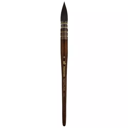 Princeton Artist Brush, Neptune Series 4750, Synthetic Squirrel Watercolor Paint Brush, Mottler, Size 1.5 Inch