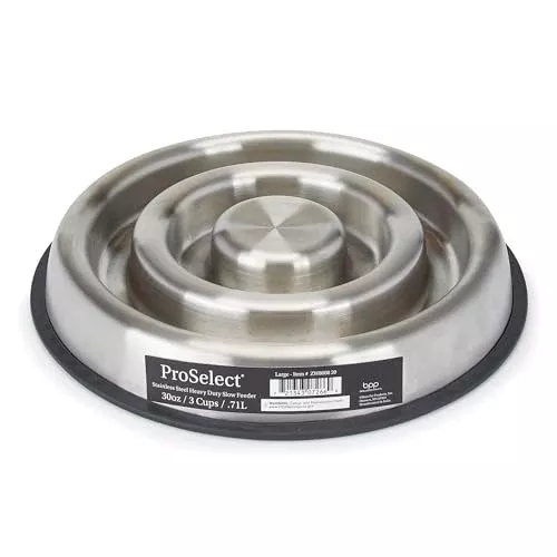 ProSelect Stainless Steel Heavy Duty Slow Feeder Large
